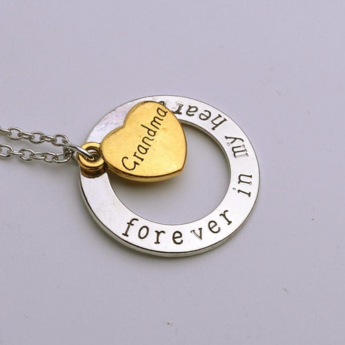 Grandma Forever n my heart Necklace