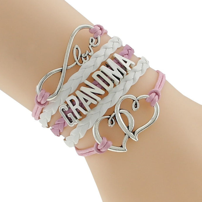 Infinity Love Grandma Bracelet 